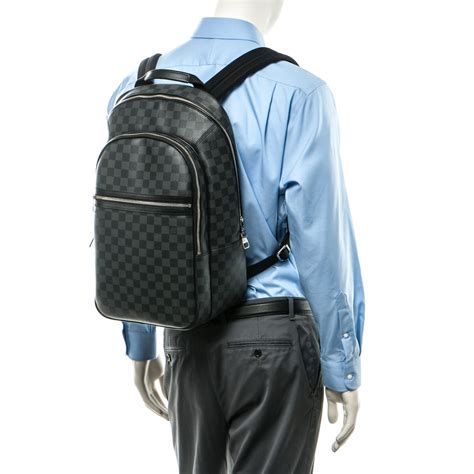 lv michael backpack nv2|LOUIS VUITTON Damier Graphite Michael Backpack NV2.